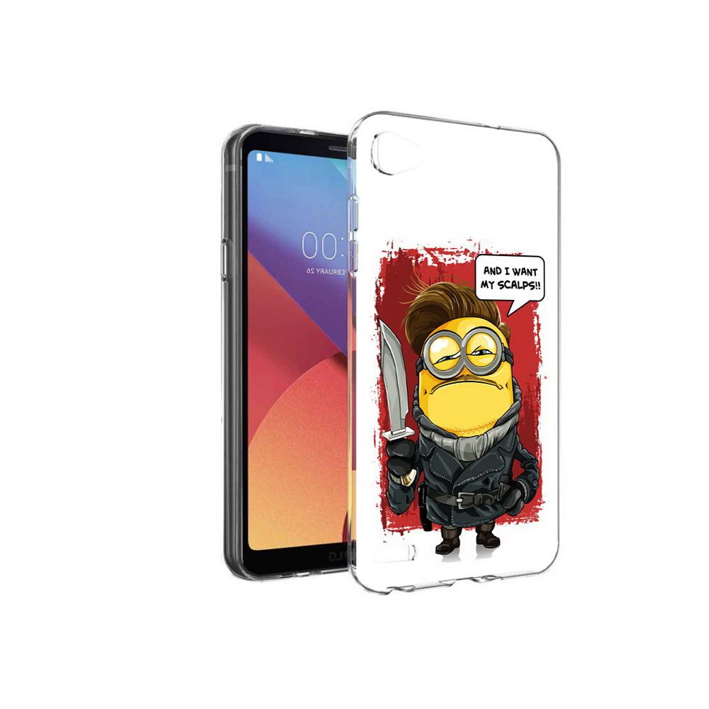 

Чехол MyPads Tocco для LG G6 mini миньон убийца, Прозрачный, Tocco