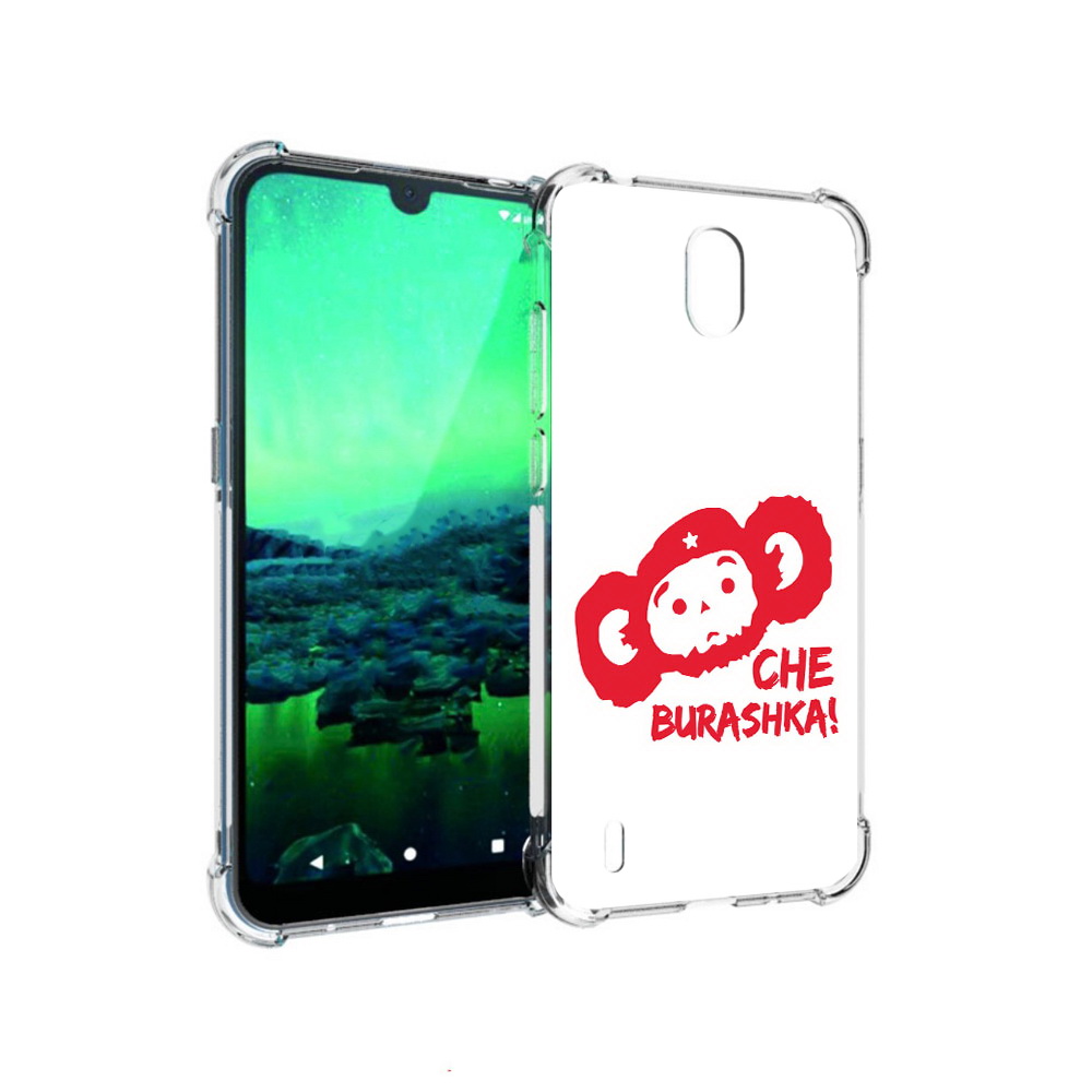 

Чехол MyPads Tocco для Nokia 1.3 чебурашка (PT227048.104.672), Прозрачный, Tocco