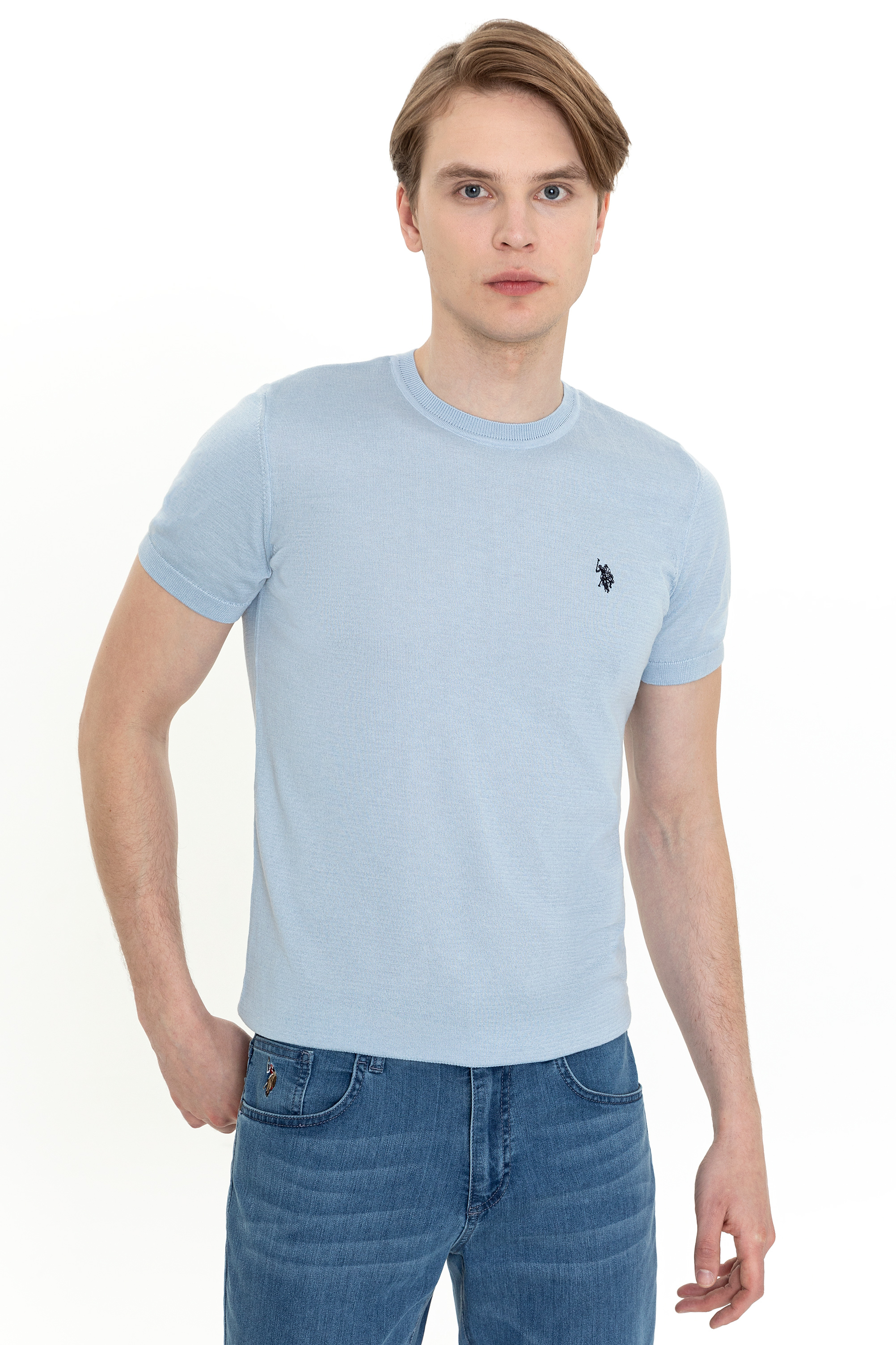 

Джемпер мужской U.S. POLO Assn. G081SZ0TK0RAMCO голубой XS, G081SZ0TK0RAMCO
