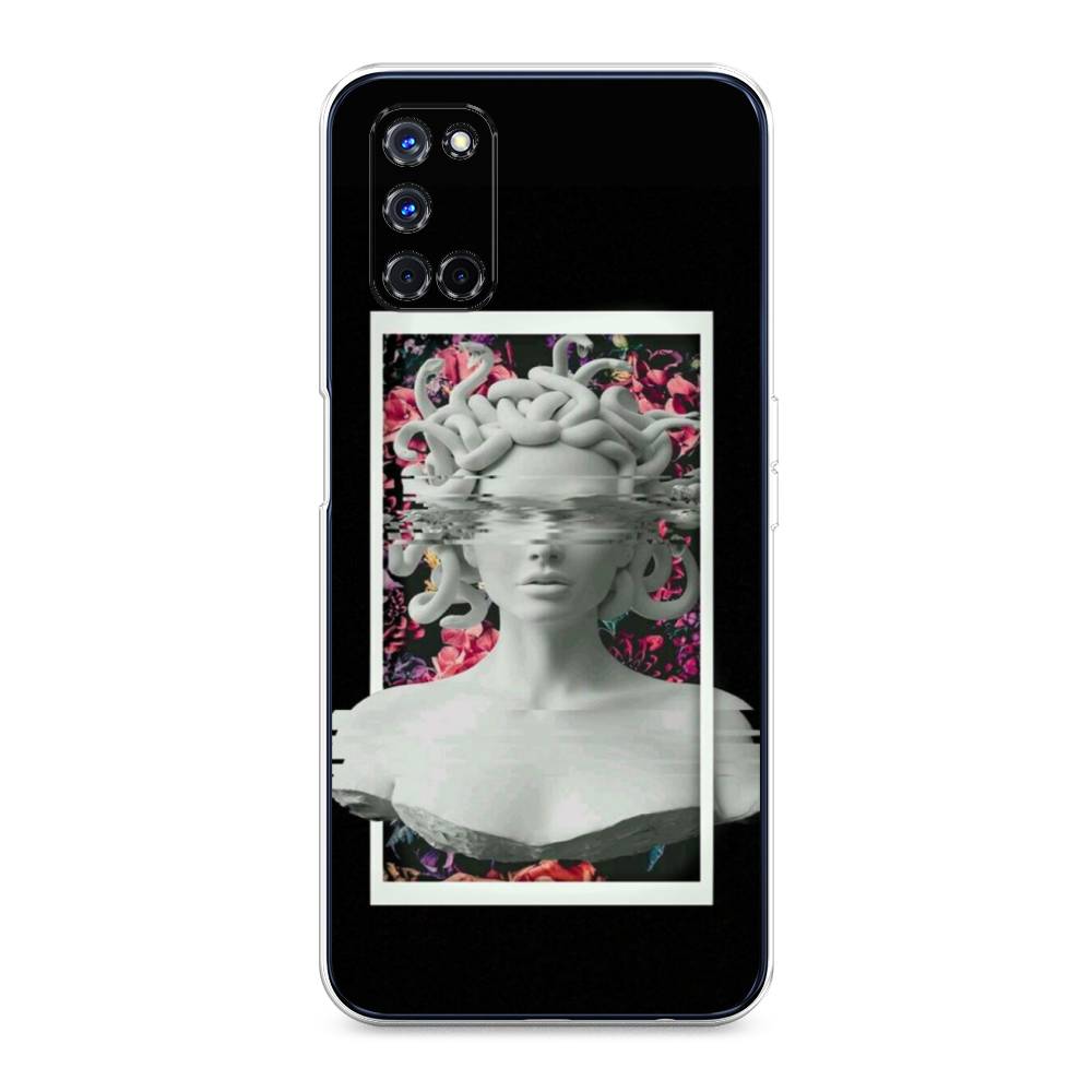 

Чехол для Oppo A52/A72 "Web Punk Медуза Горгона", Черный;серый, 253250-6