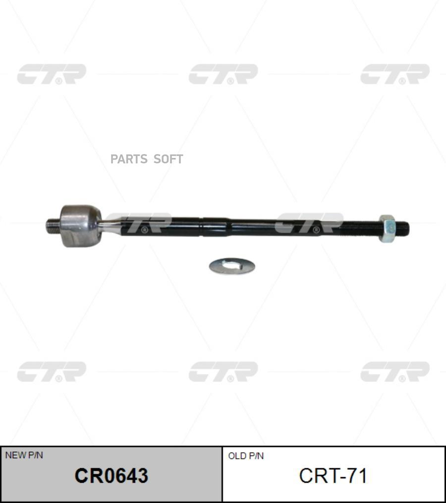 

Рулевая Тяга Cr0643/Crt71 CTR арт. CR0643