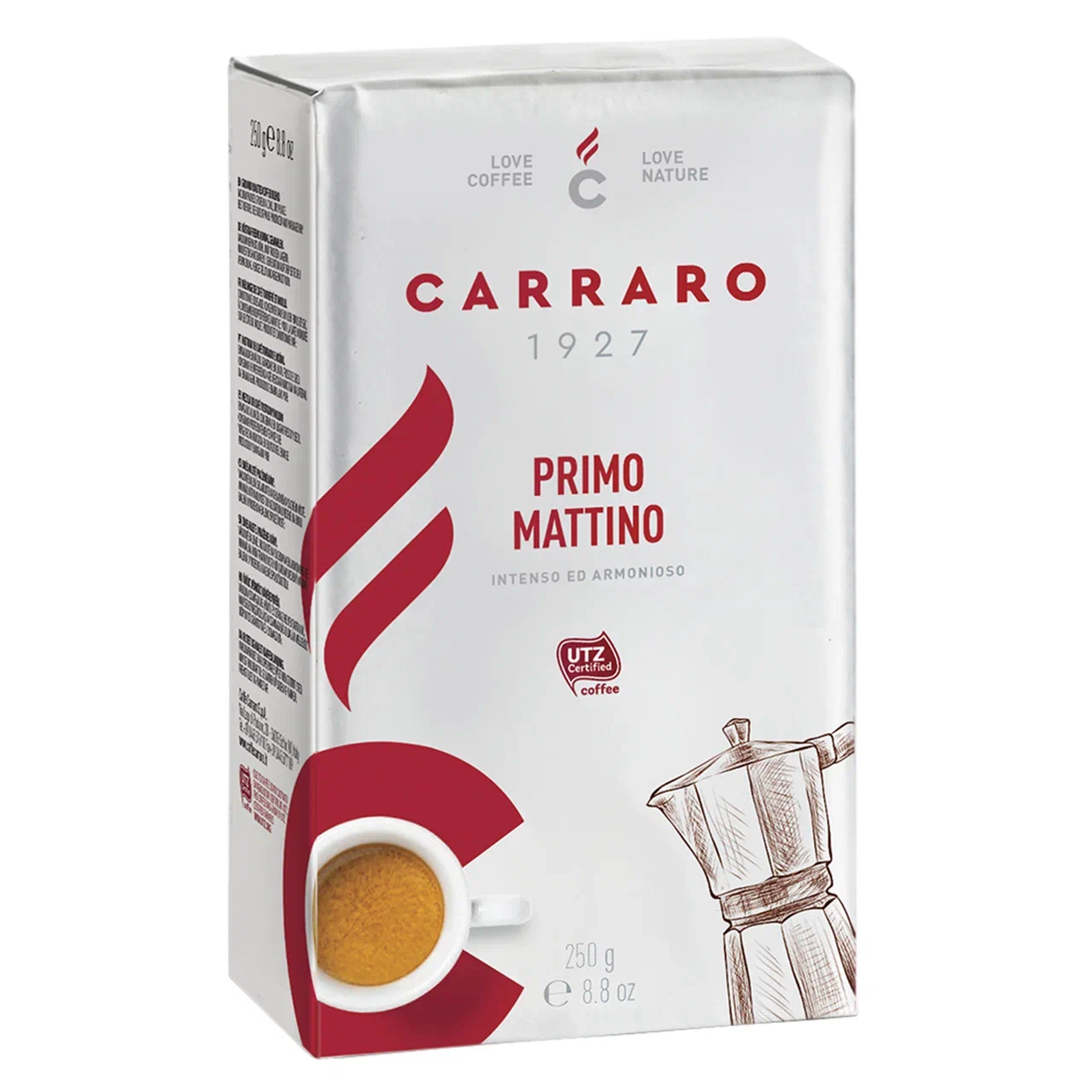 Кофе carraro aroma. Кофе молотый Carraro primo mattino. Кофе молотый Carraro Aroma&gusto. Кофе карара Прима Матина молотый 250 грамм. Кофе Caffe Carraro primo mattino зерно.