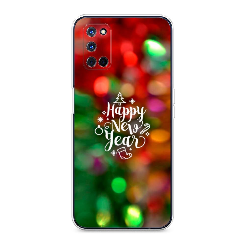 

Чехол для Oppo A52/A72 "Новый Год на елке", Зеленый;красный;желтый, 253250-5