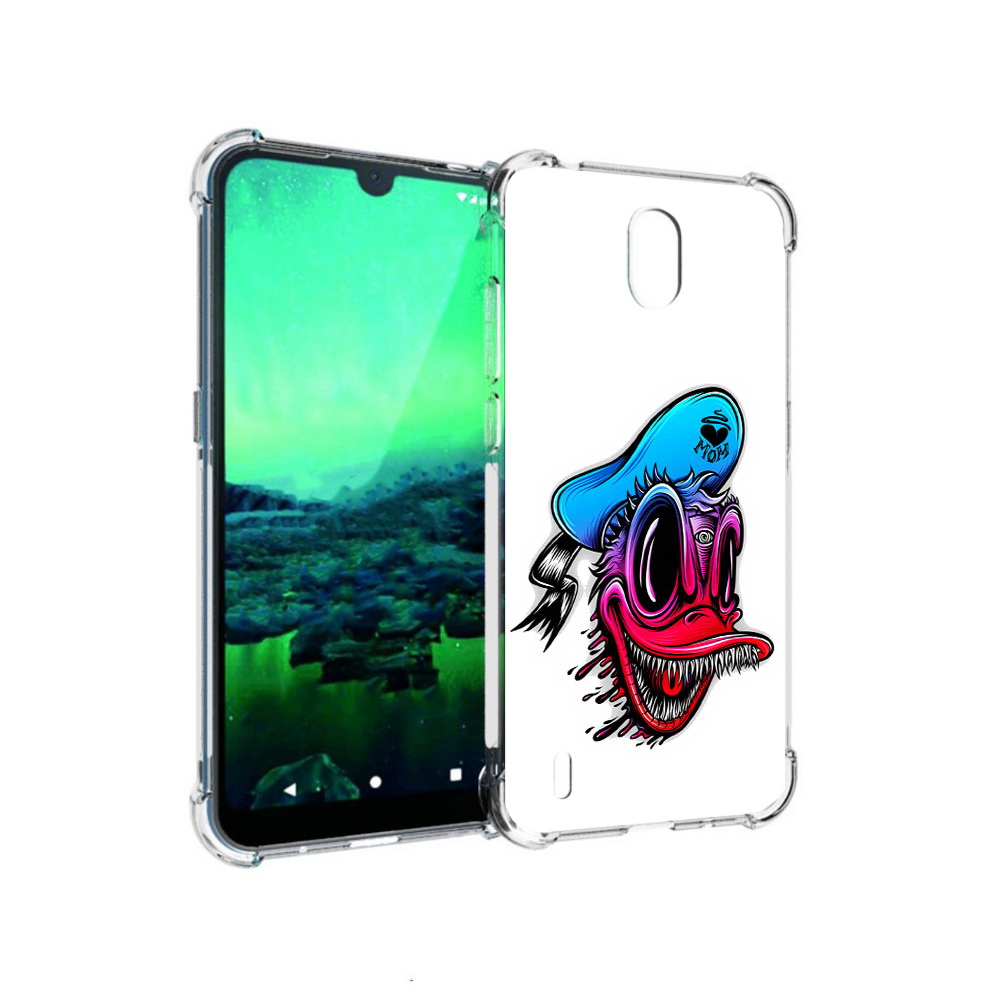 

Чехол MyPads Tocco для Nokia 1.3 Дональд (PT227048.104.71), Прозрачный, Tocco