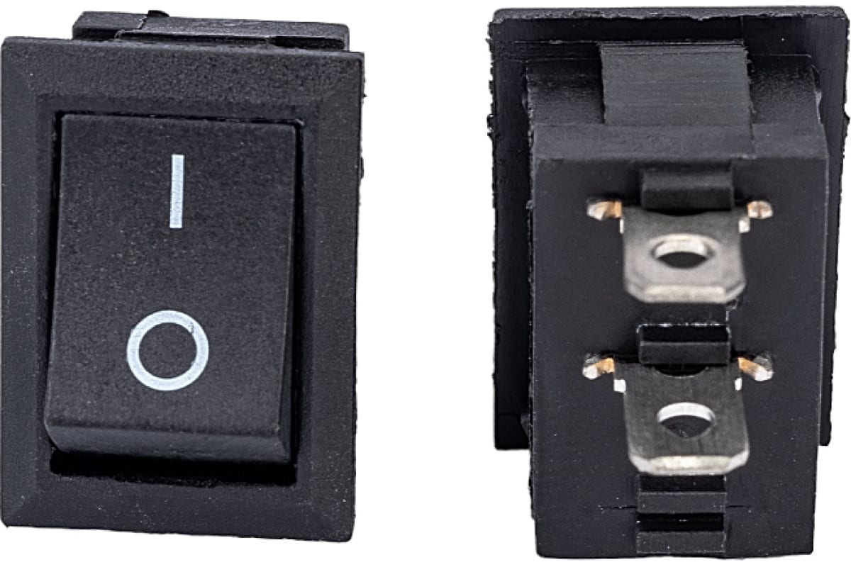 

Клавиша Nord-Yada 250V 6А Mini черная (2конт.) ON-OFF (2шт в упаковке) 905472, Черный