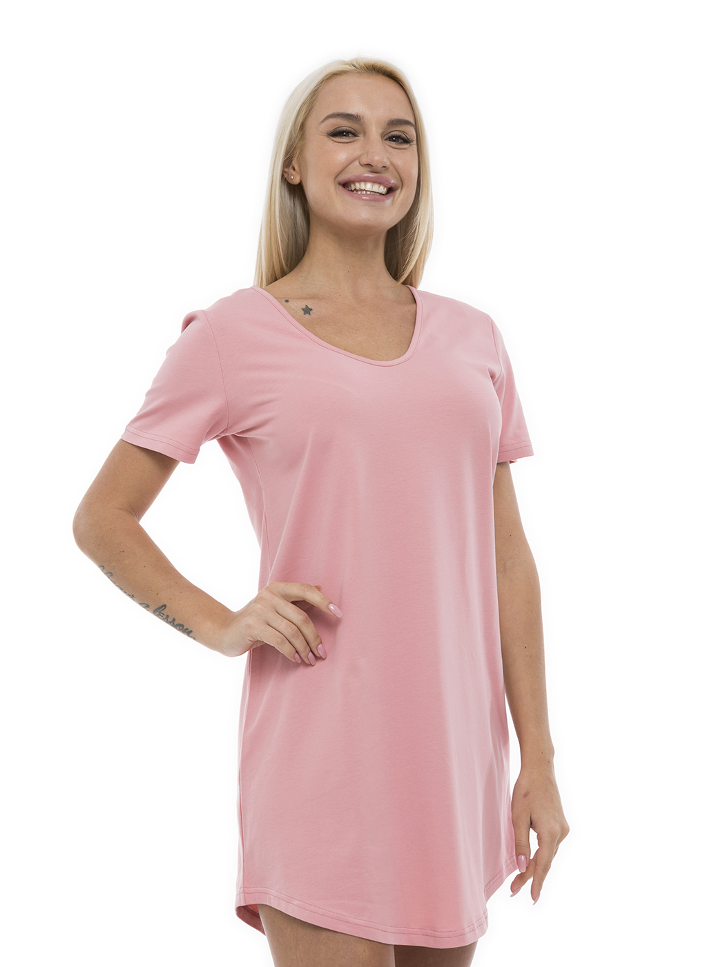 Платье женское Lunarable kelb014_ розовое 3XL