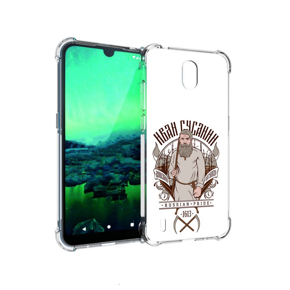 

Чехол MyPads Tocco для Nokia 1.3 Иван Сусанин (PT227048.104.90), Прозрачный, Tocco