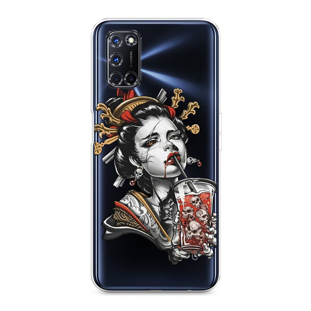 

Чехол для Oppo A52/A72 "Опасная гейша", Красный;черный;серый, 253250-4