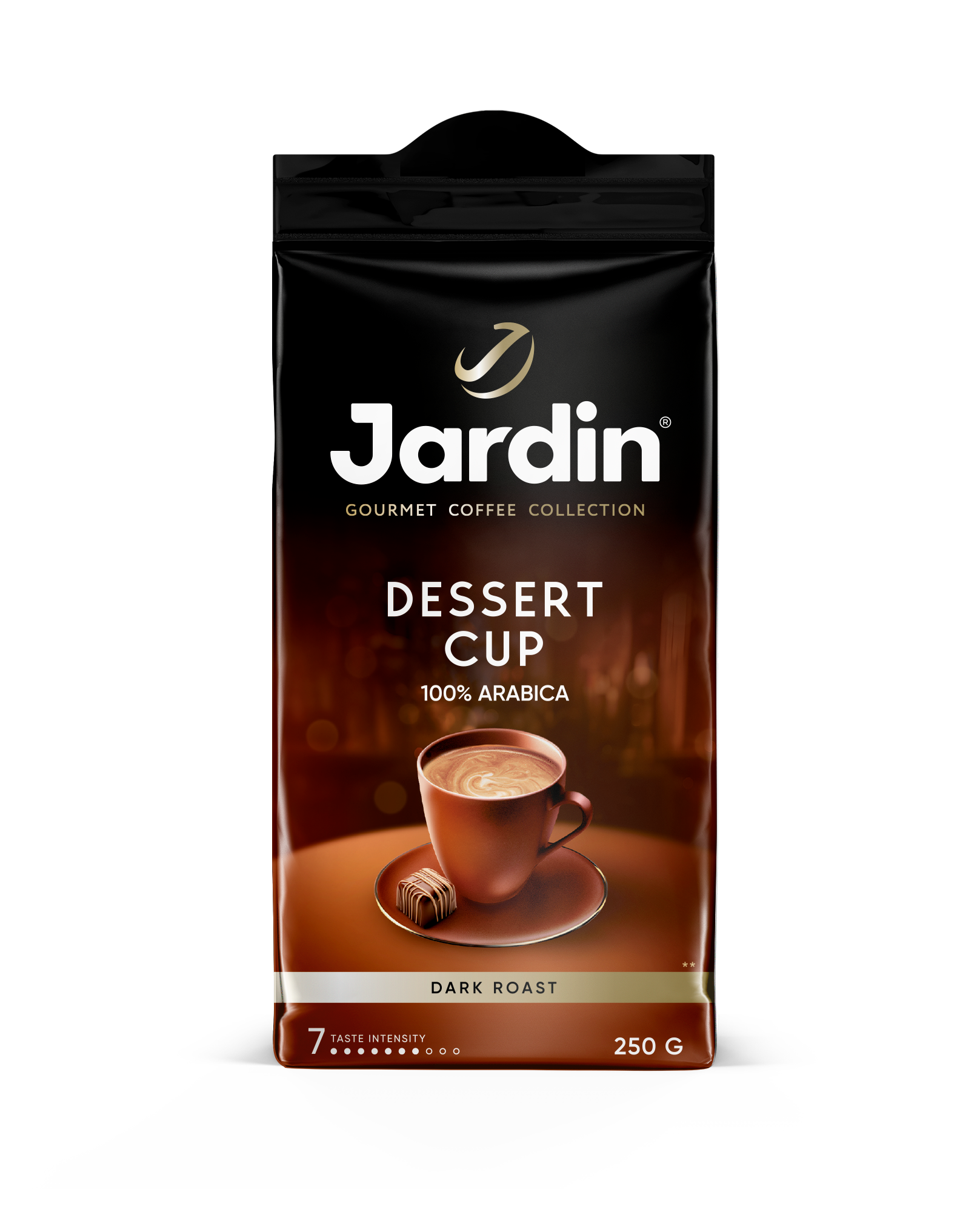 

Кофе натуральный Jardin Dessert Cup молотый, темная обжарка, 250 г