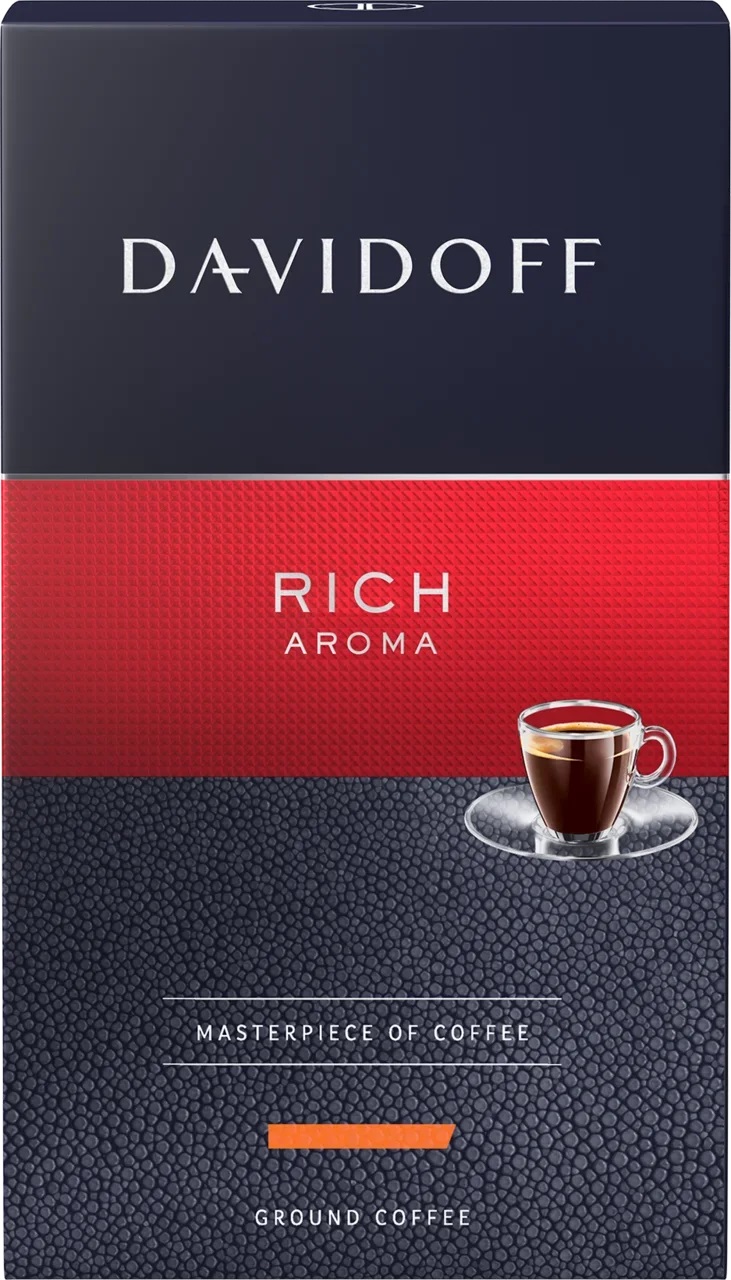 фото Кофе молотый davidoff rich aroma 250 г