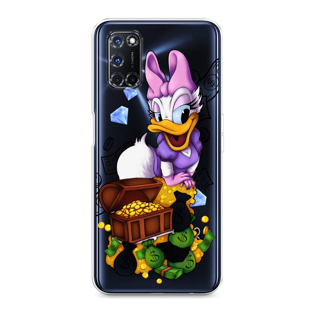 

Чехол на Oppo A52/A72 "Rich Daisy Duck", Коричневый;белый;фиолетовый, 253250-6