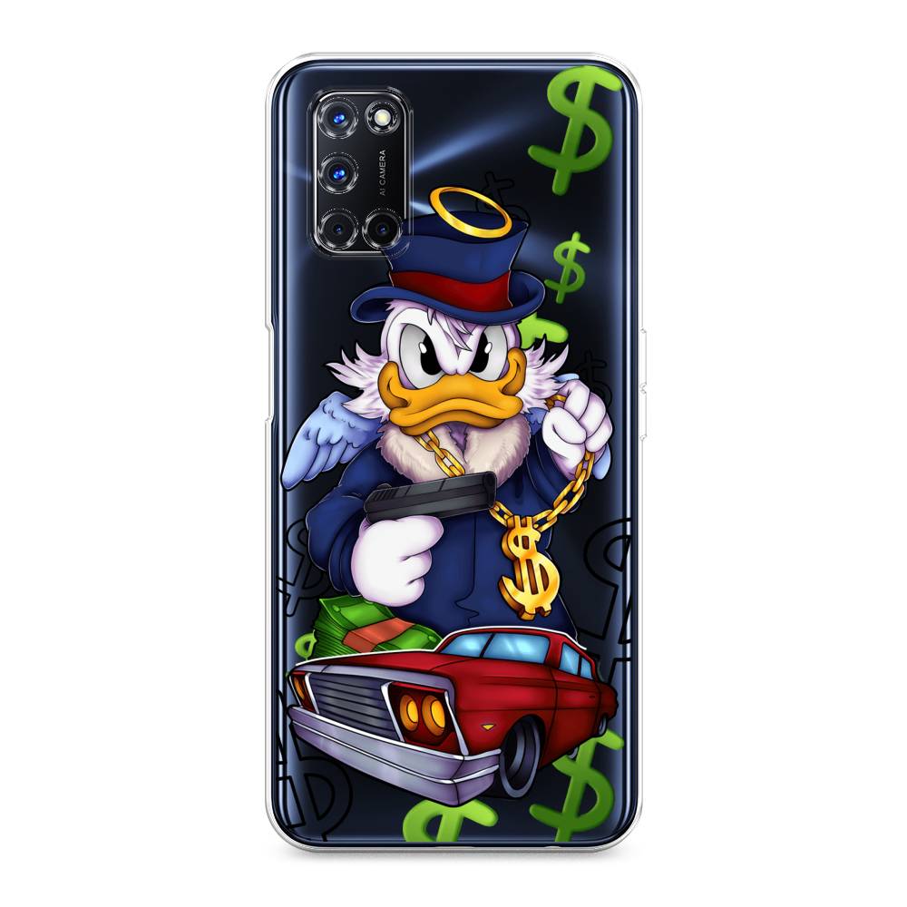 

Чехол на Oppo A52/A72 "Scrooge McDuck with a Gold Chain", Красный;синий;белый, 253250-6