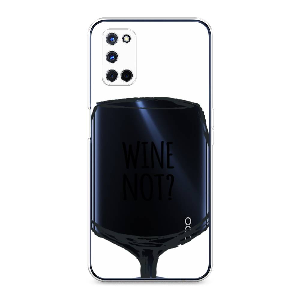 

Чехол на Oppo A52/A72 "Wine not white", Белый, 253250-6