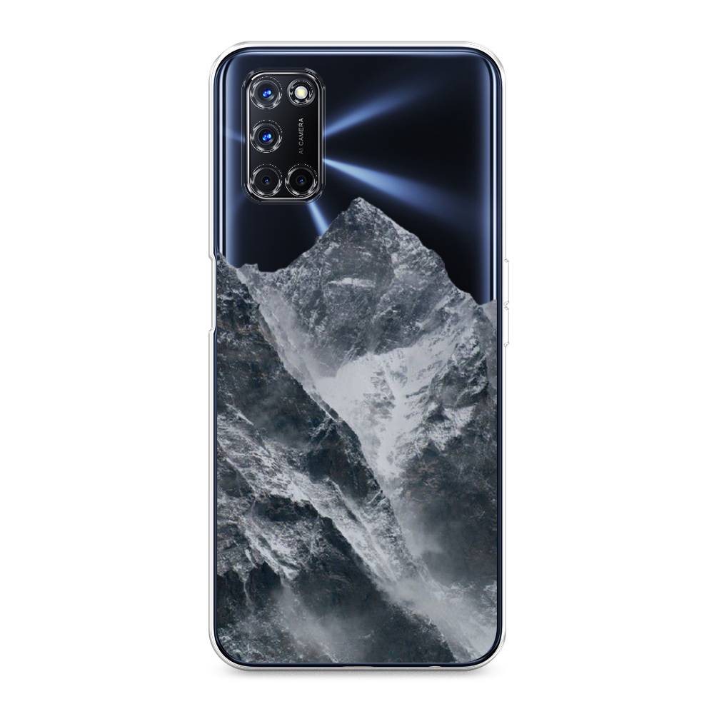 

Чехол на Oppo A52/A72 "Горы арт 4", Серый;бежевый, 253250-2