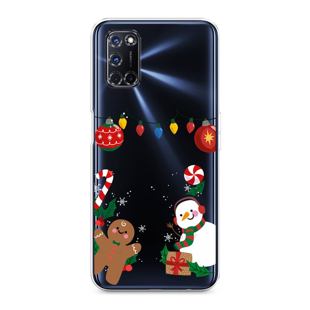 

Чехол для Oppo A52/A72 "Новогоднее настроение", Коричневый;красный;зеленый, 253250-5