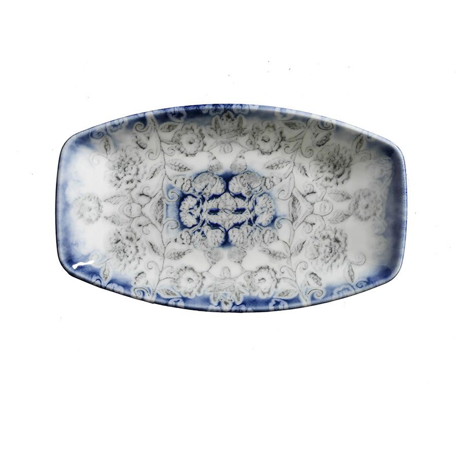 

Блюдо Kutahya Porcelen Blue Blanc 19x11 см, Кутаха-Блюда1-2