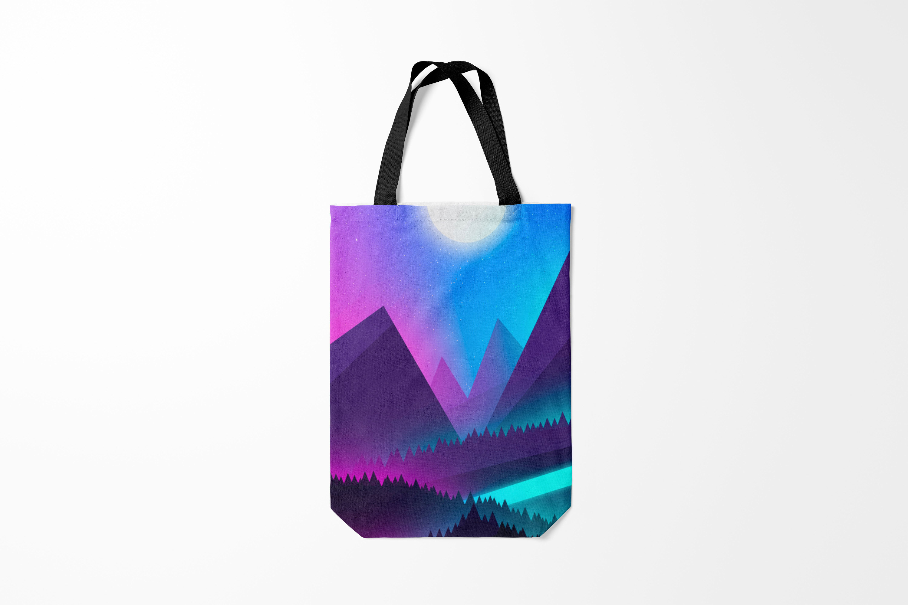 

Сумка шoппер унисекс Burnettie Разные NEON FOREST, фиолетовый, Разные NEON FOREST