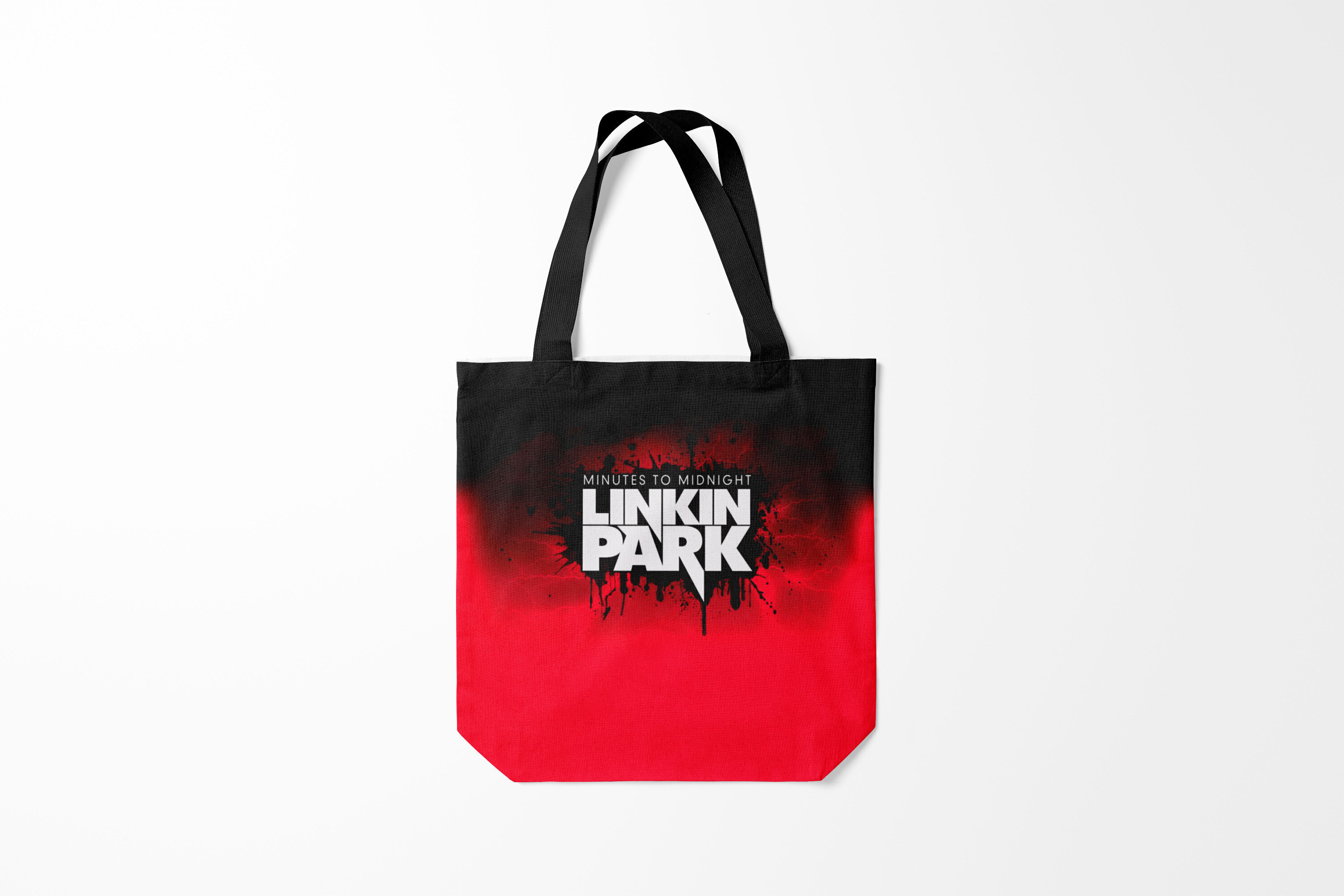 

Сумка шoппер унисекс Burnettie Linkin Park Chester Bennington, черный, Linkin Park Chester Bennington