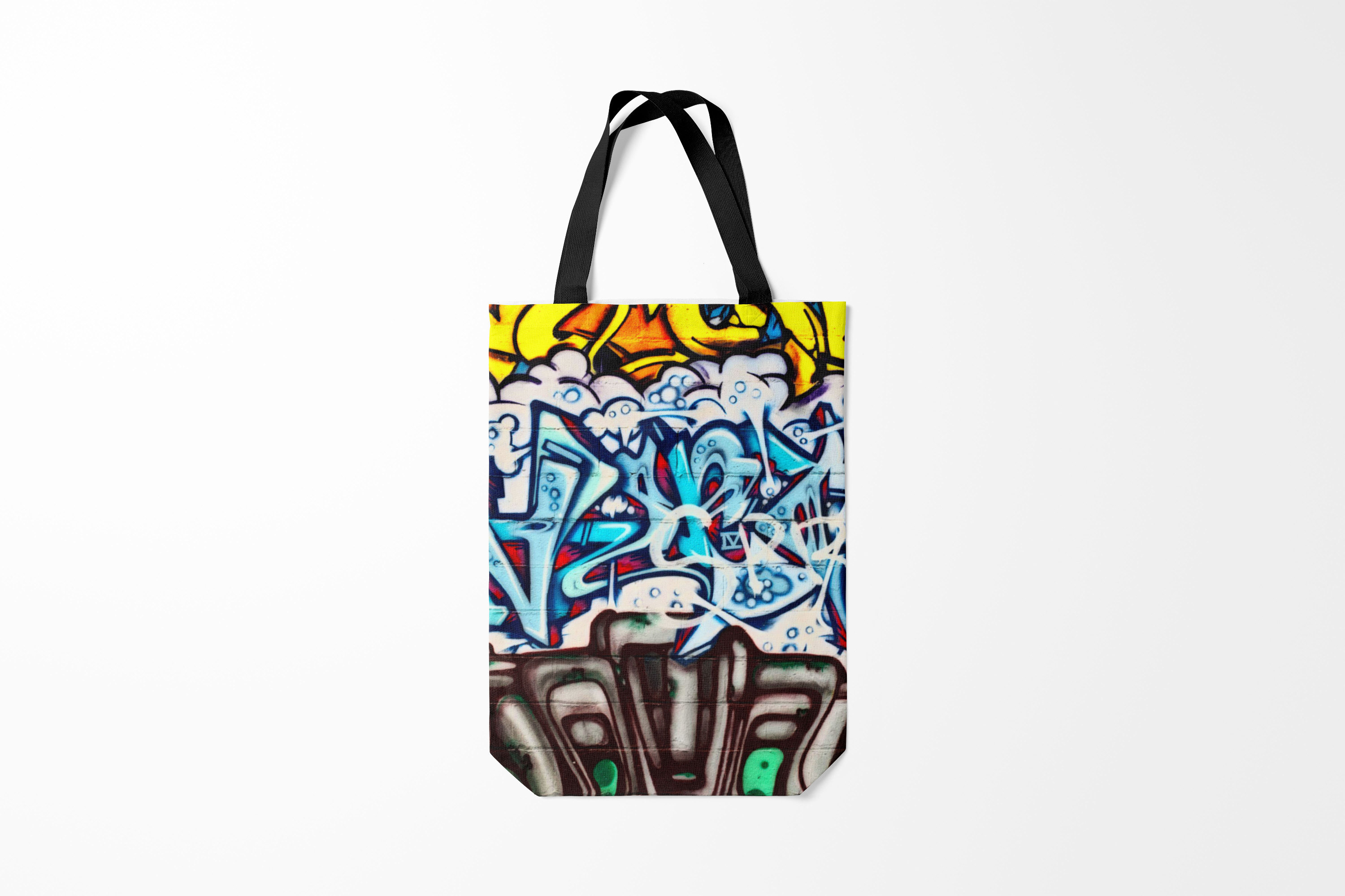 

Сумка шoппер унисекс Burnettie Разные Graffiti, разноцветный, Разные Graffiti