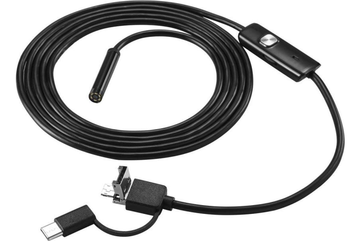 

Водонепроницаемый эндоскоп DEKO WEC-1 1м, Micro USB, USB, Type-C 065-0153