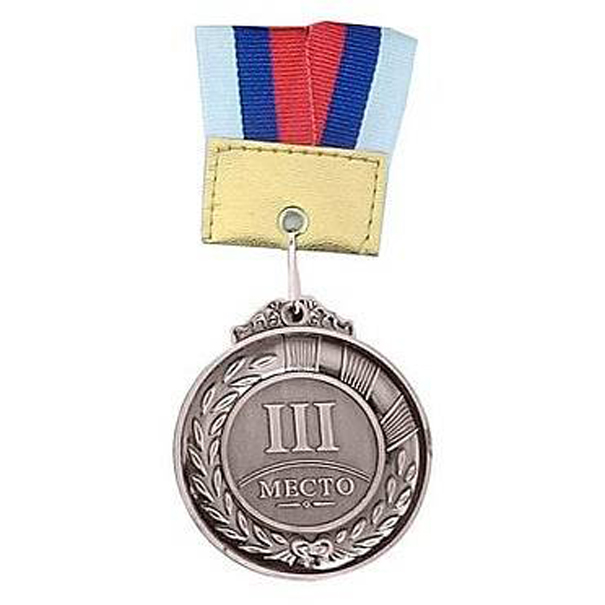 Медаль Спортекс F11737 зеленый