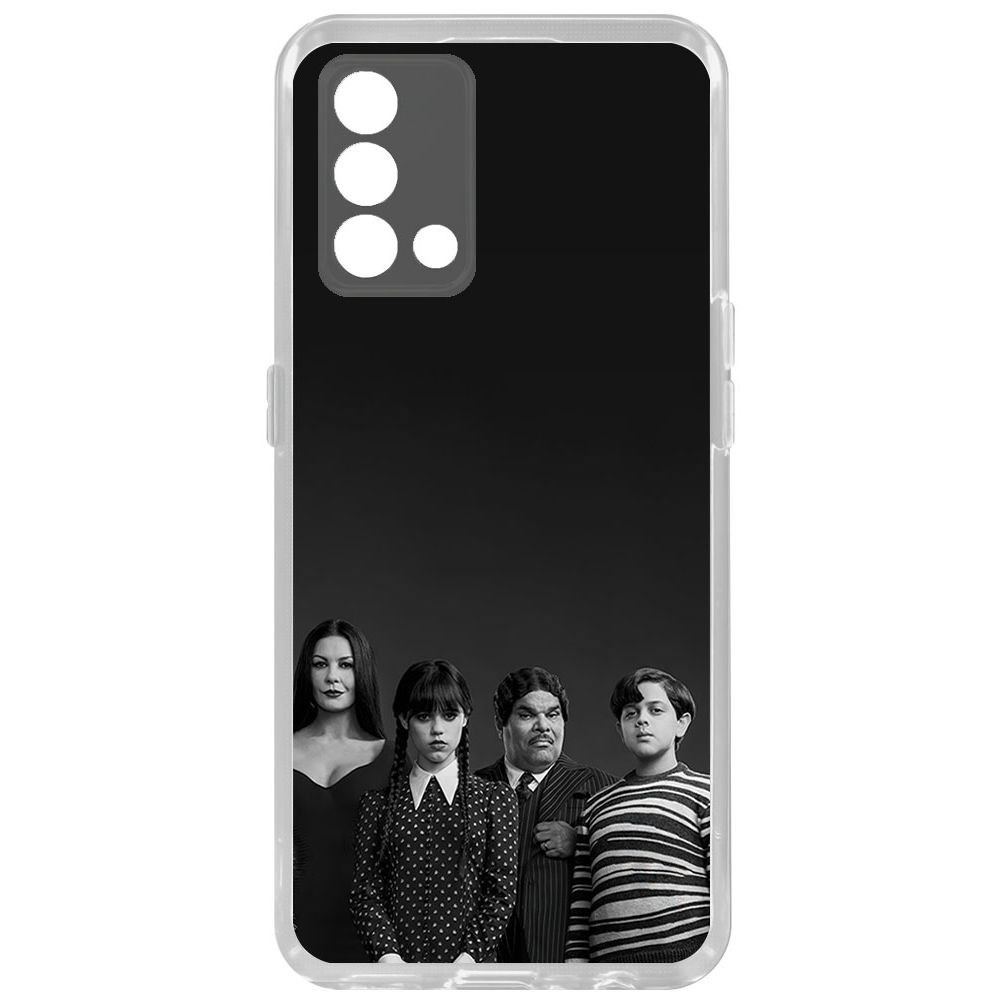 

Чехол-накладка Krutoff Clear Case Уэнсдей Аддамс - Семейка Аддамс для Oppo A74, Прозрачный