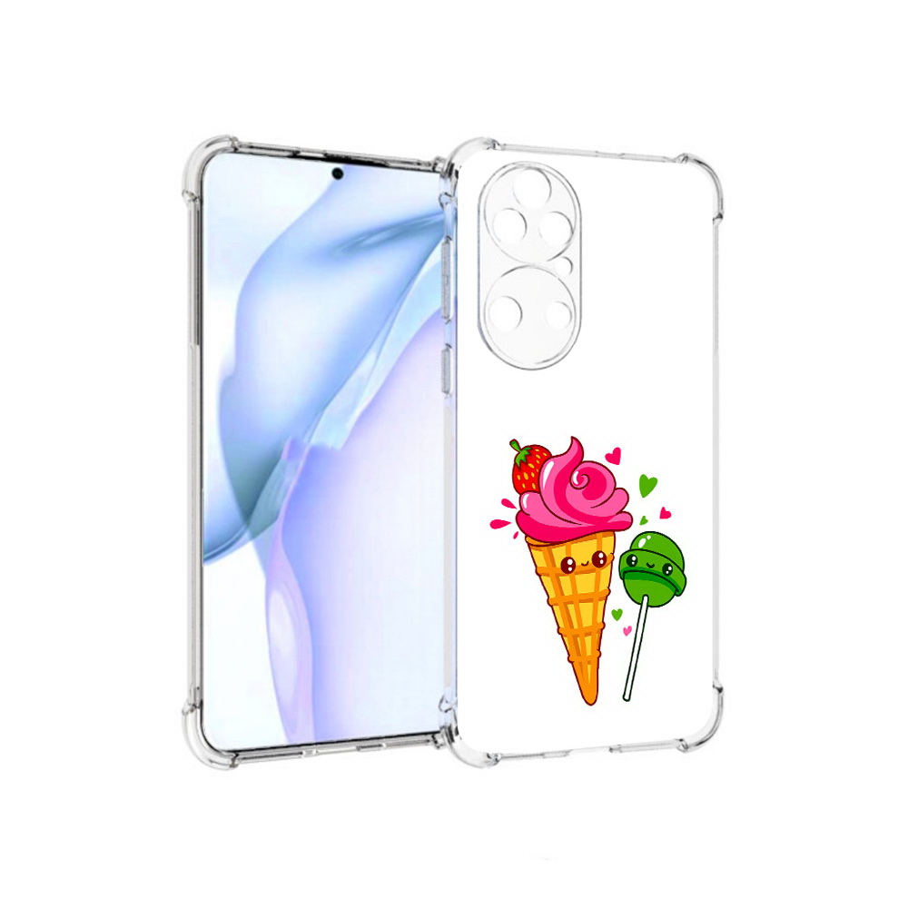

Чехол MyPads Tocco для Huawei P50 Вкусняшки, Прозрачный, Tocco