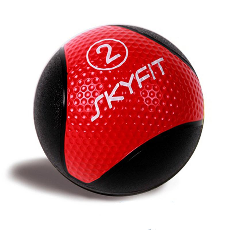 Медицинбол SKYFIT SF-MB2k, красный/черный, 2 кг