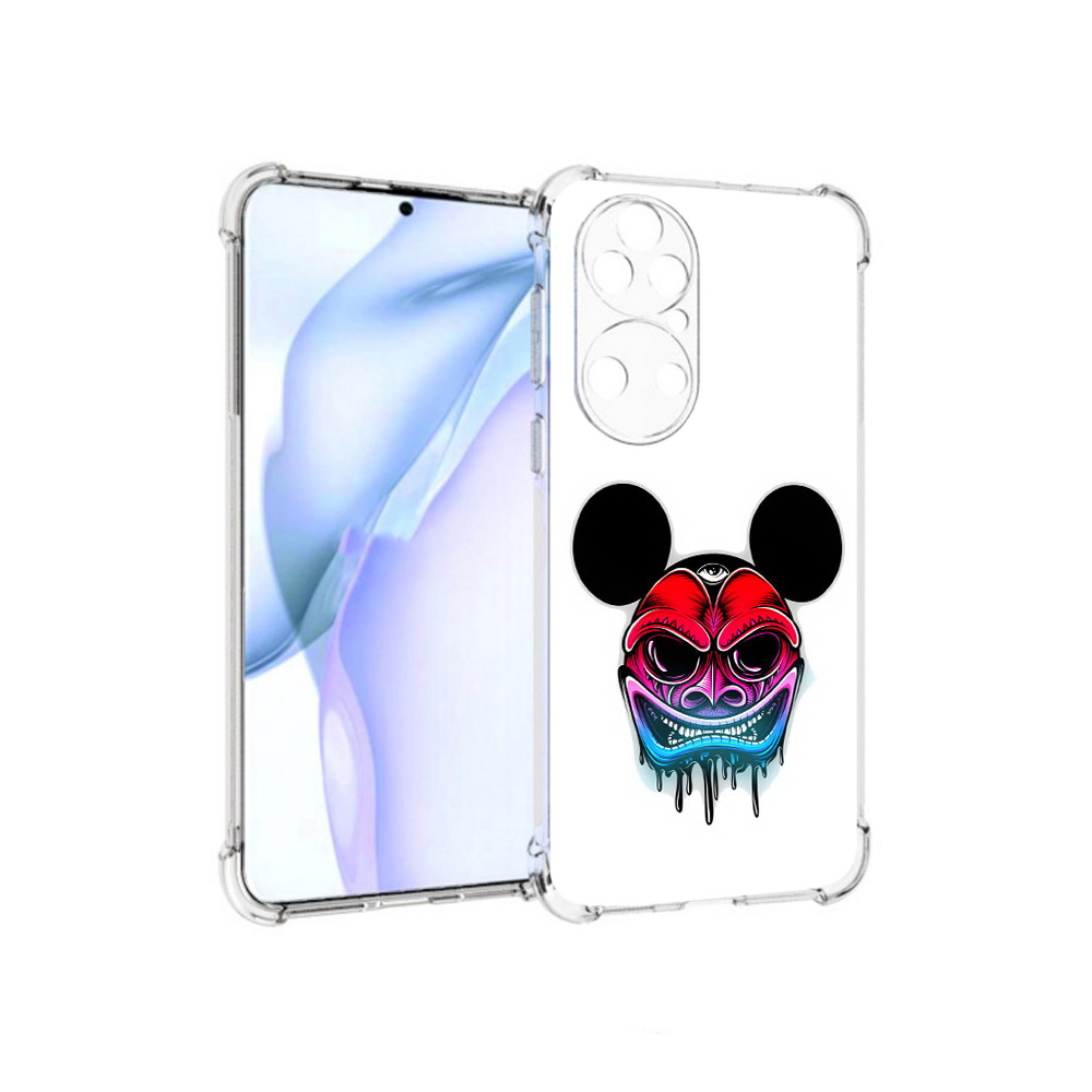 Чехол MyPads Tocco для Huawei P50 микки в маске