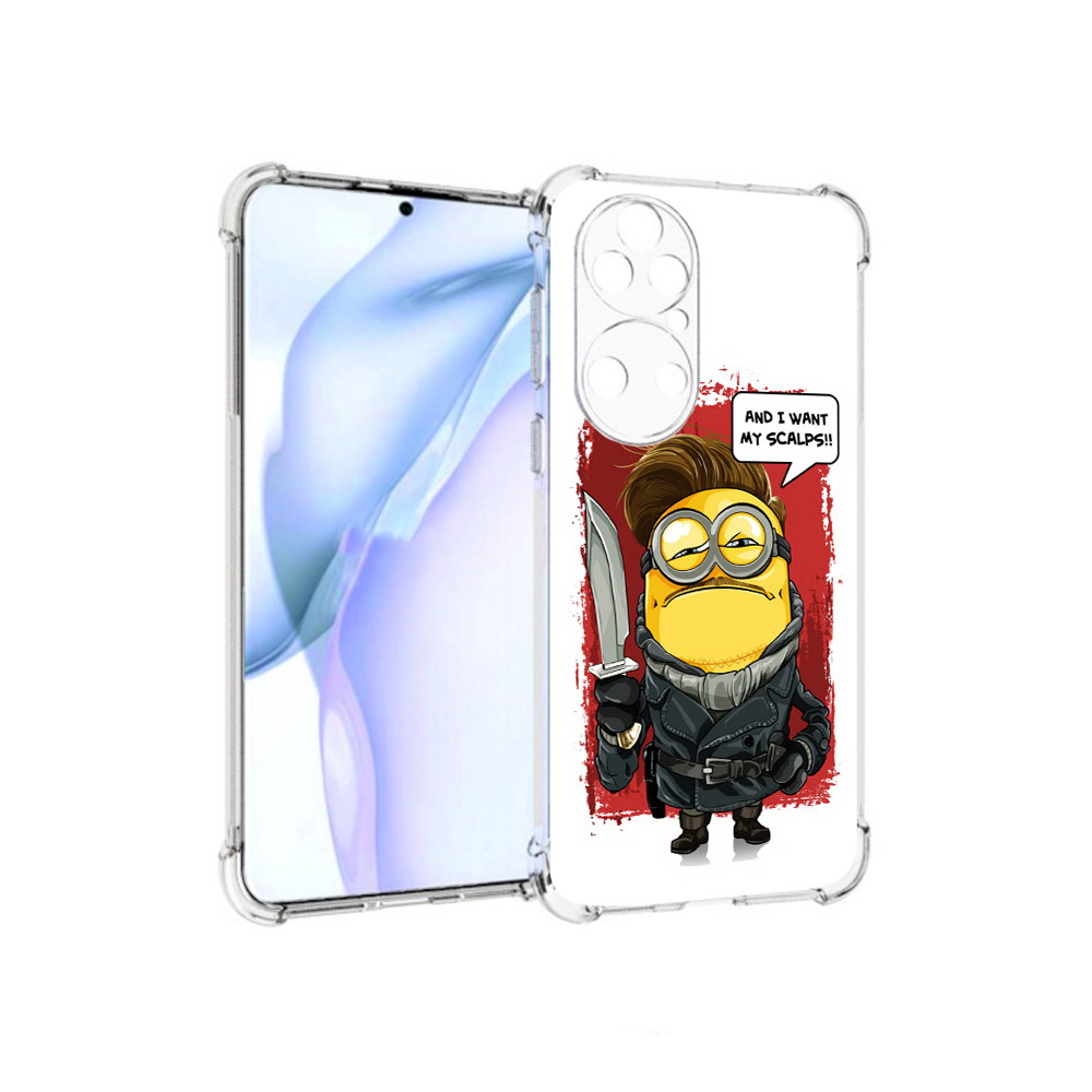 

Чехол MyPads Tocco для Huawei P50 миньон убийца, Прозрачный, Tocco