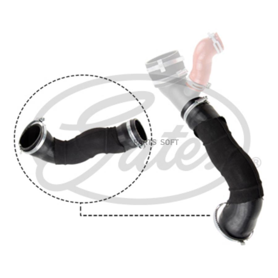 

Шланг Сист.охл. Ford (Europe) Focus 2.5 01/09-07/11 Gates 09-0652