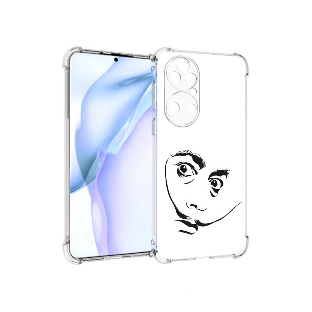 

Чехол MyPads Tocco для Huawei P50 мужчина с длинными усами, Прозрачный, Tocco