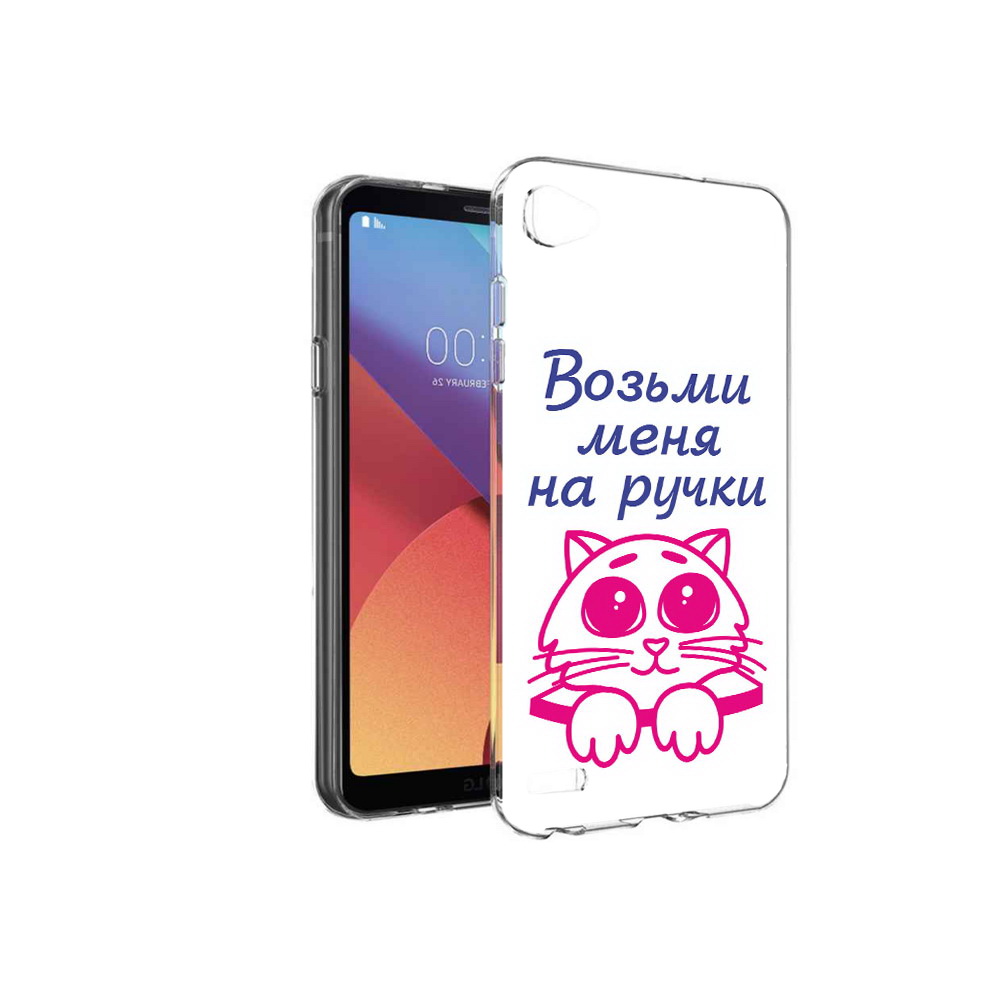 

Чехол MyPads Tocco для LG G6 mini мяу, Прозрачный, Tocco