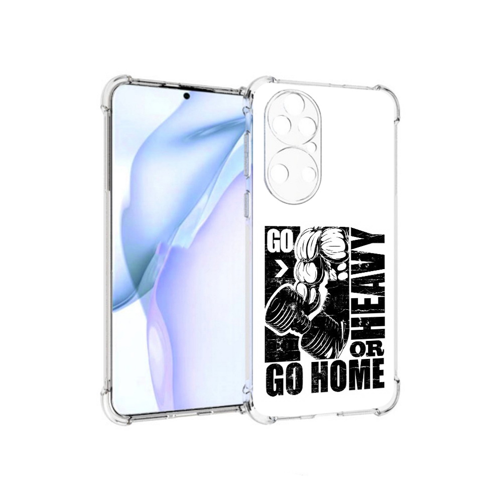 

Чехол MyPads Tocco для Huawei P50 накаченные руки, Прозрачный, Tocco