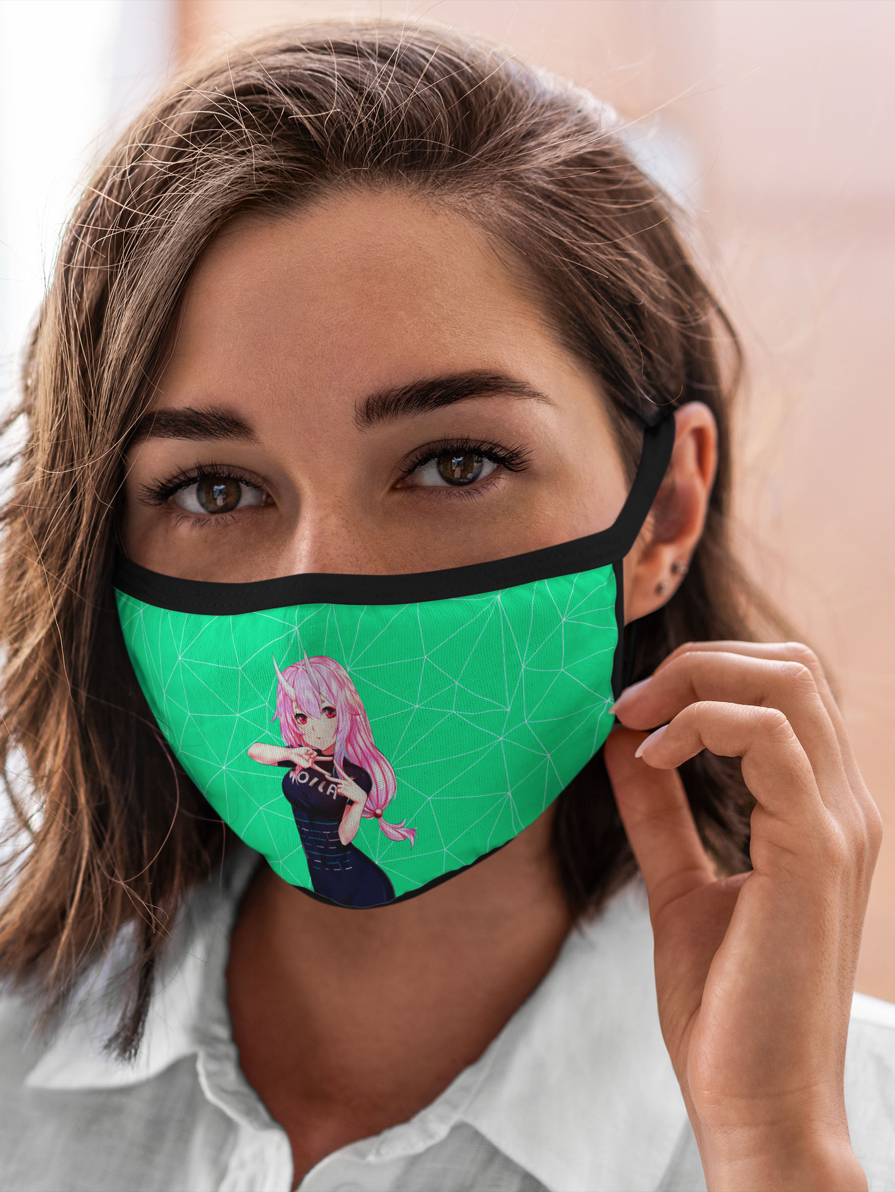 

Многоразовая маска унисекс Burnettie Мое Перерождение В Слизь Shuna, Разноцветный, Мое Перерождение В Слизь Shuna