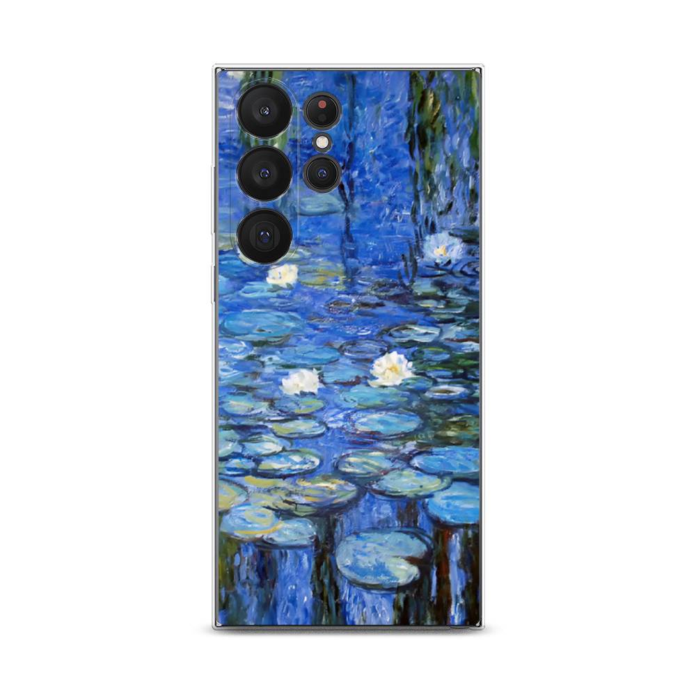

Чехол на Samsung Galaxy S23 Ultra 5G "Нарисованный пруд", 2107550-4