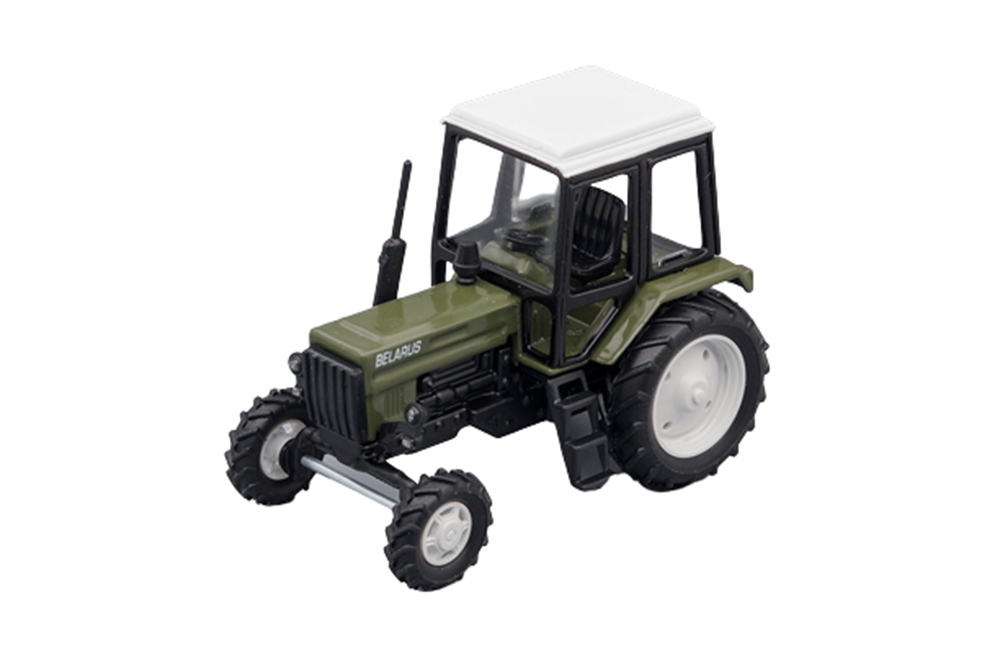 

Tractor MTZ-82 (ussr russia) green/black | трактор МТЗ-82 хаки/черный (металл), Зеленый