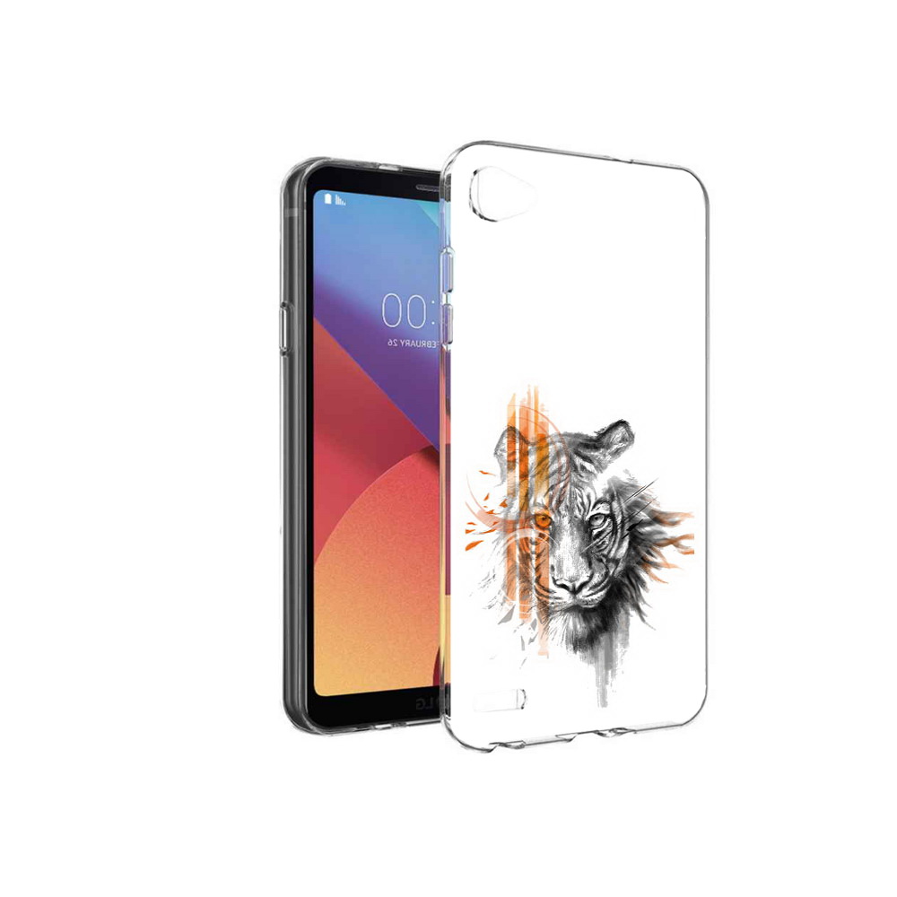 

Чехол MyPads Tocco для LG G6 mini огненный тигр, Прозрачный, Tocco