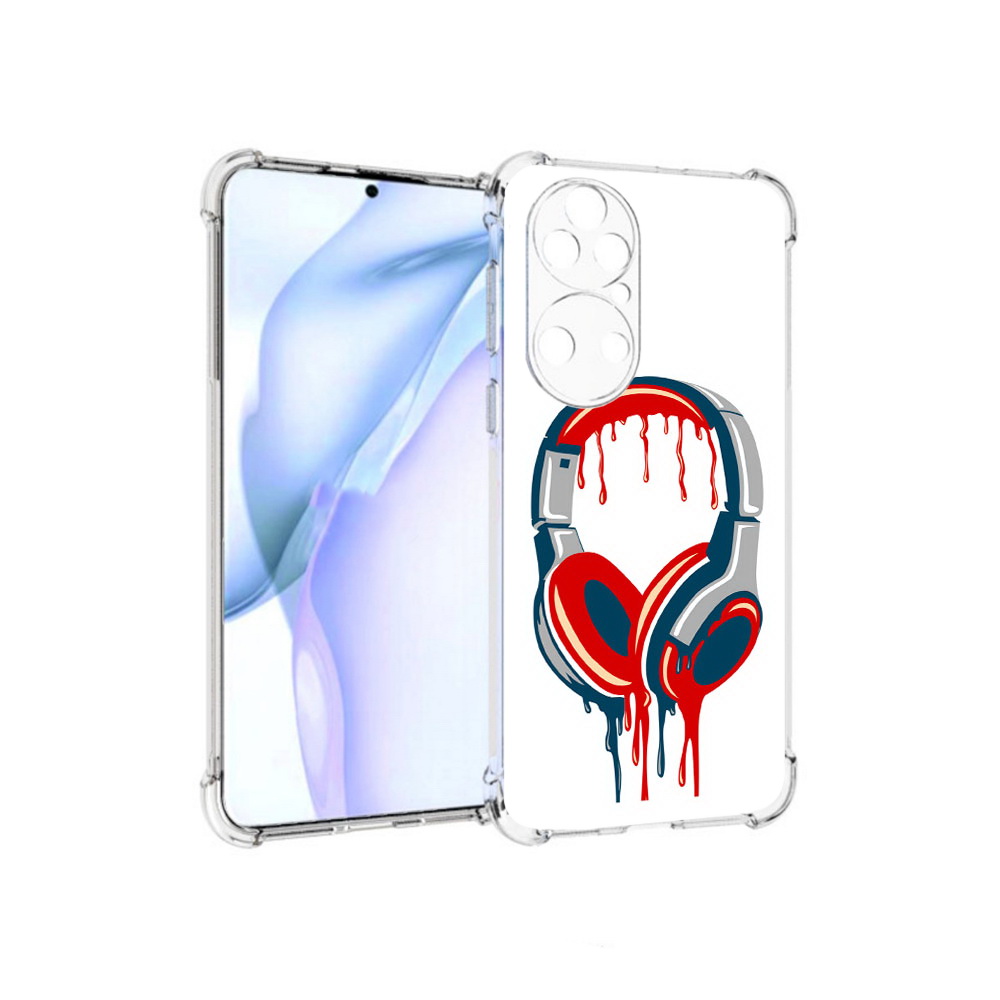 

Чехол MyPads Tocco для Huawei P50 не делай громко, Прозрачный, Tocco