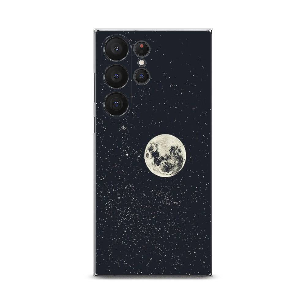

Чехол на Samsung Galaxy S23 Ultra 5G "Полнолуние", Красный, 2107550-2