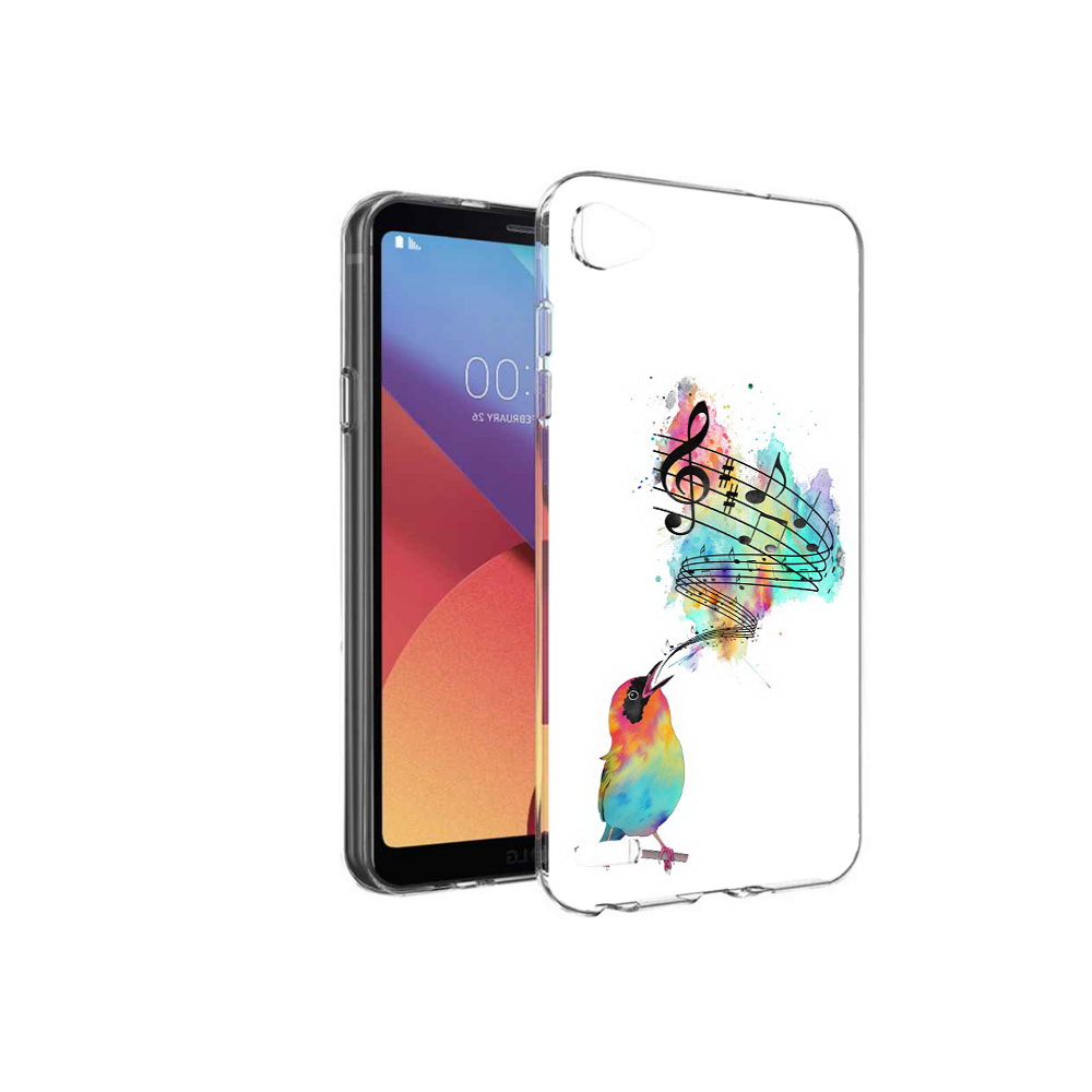 

Чехол MyPads Tocco для LG G6 mini певчая птичка, Прозрачный, Tocco
