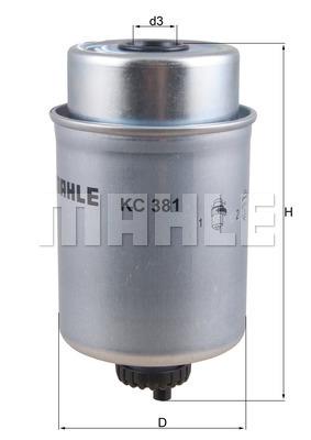 

Топливный фильтр MAHLE KC381