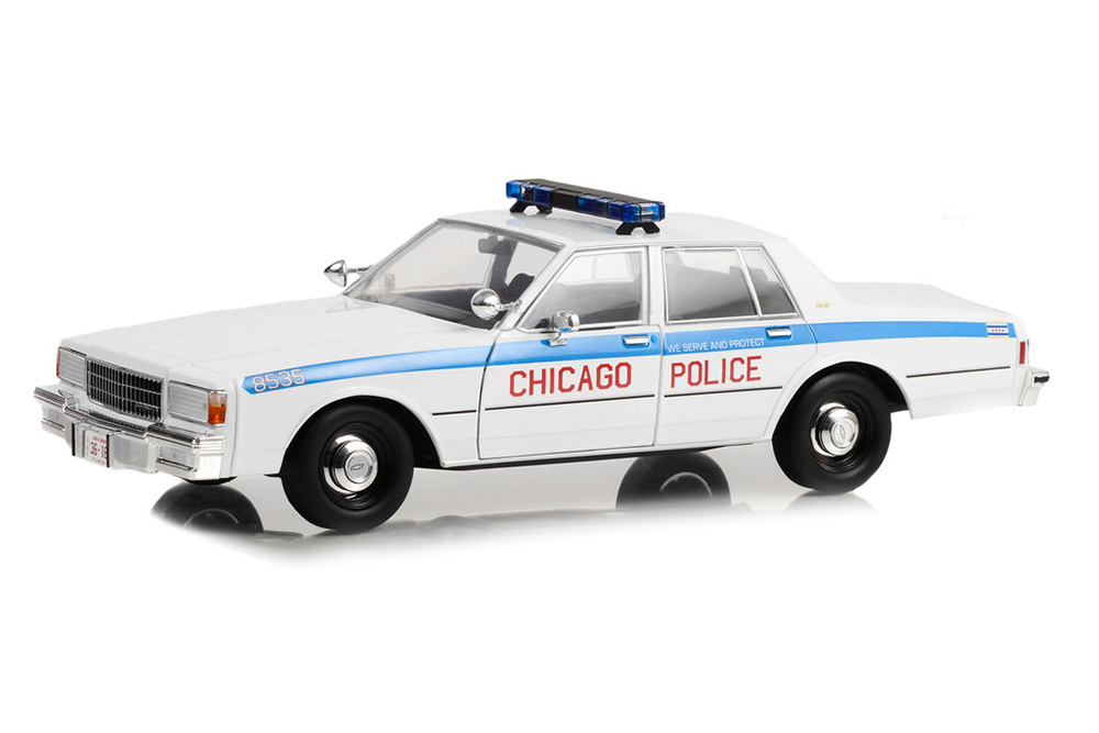 

Модель коллекционная GREENLIGHT Chevrolet caprice city chicago police department 1989, Белый