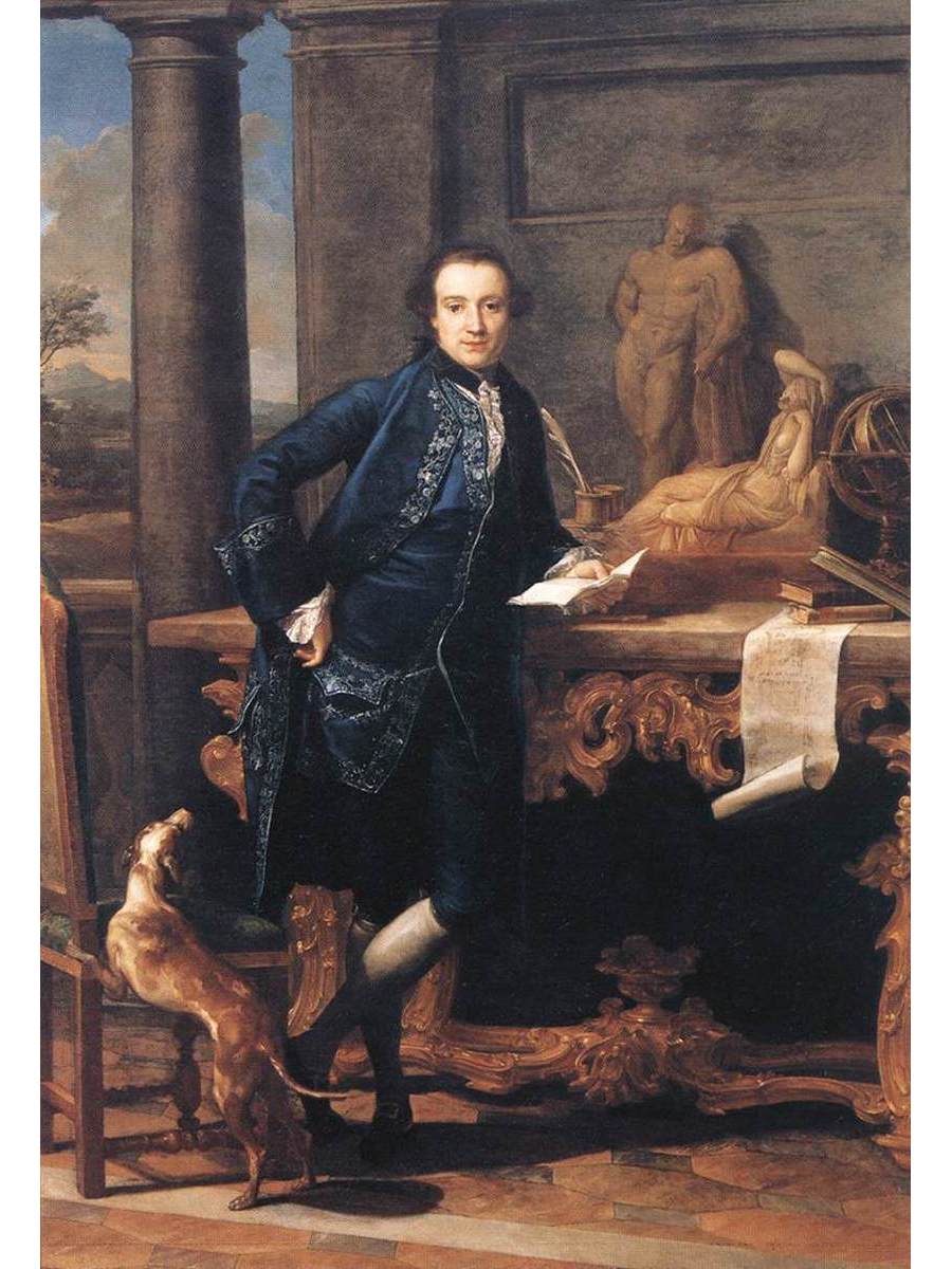 

Постер DRABS A3 Помпео Батони Portrait of Charles Crowle
