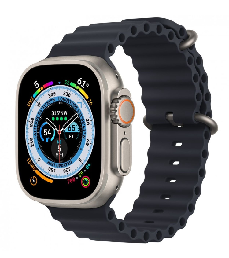 

Умные часы Apple Watch Ultra, 49 мм, , Midnight Ocean (MQFK3, Watch Ultra, 49 мм, One size, Midnight Ocean MQFK3
