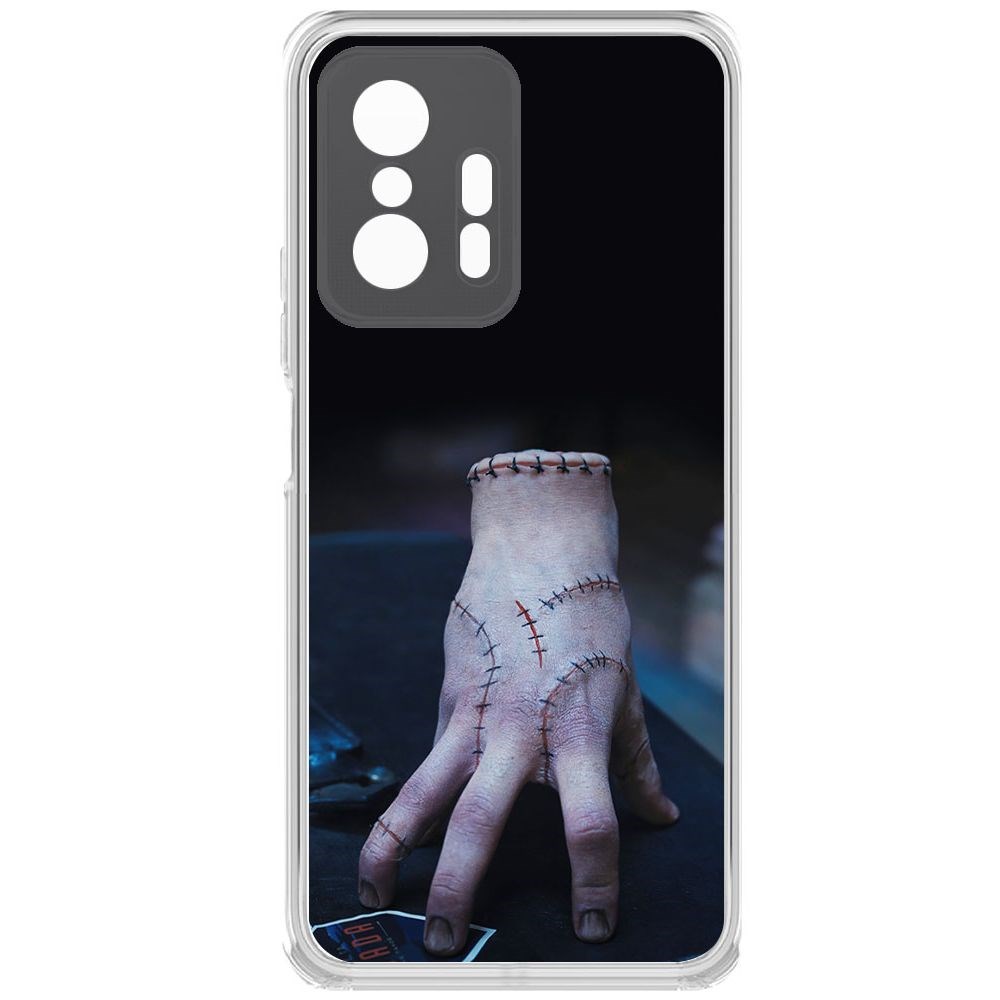 Чехол-накладка Krutoff Clear Case Уэнсдей Аддамс - Вещь для Xiaomi 11T Pro