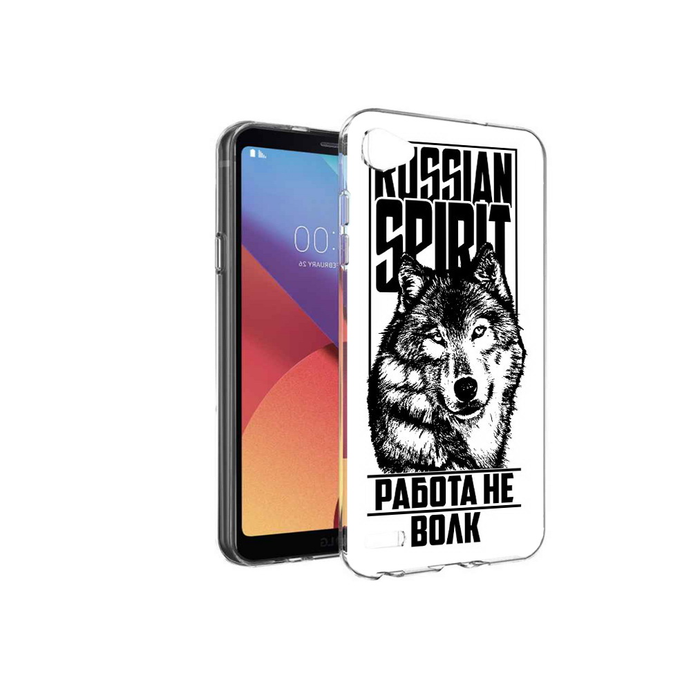 

Чехол MyPads Tocco для LG G6 mini работа не волк, Прозрачный, Tocco