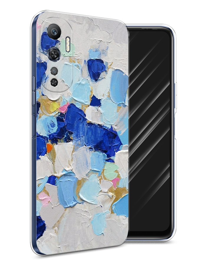 

Чехол Awog на Infinix Hot 20 4G "Лёд", Голубой, 3103150-4