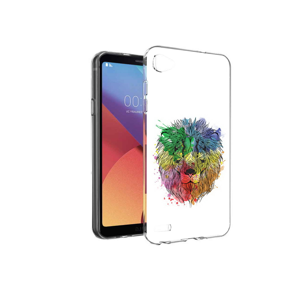 

Чехол MyPads Tocco для LG G6 mini разноцветный гордый лев, Прозрачный, Tocco