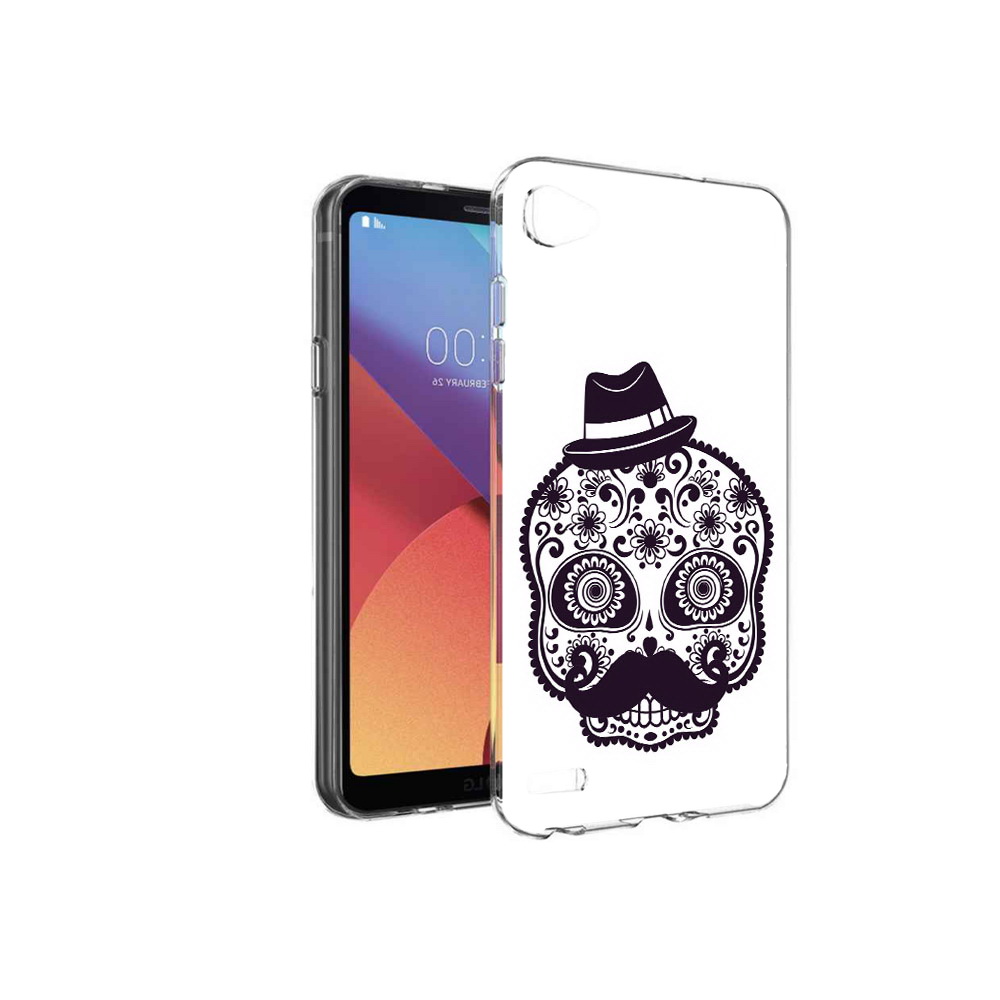 

Чехол MyPads Tocco для LG G6 mini разрисованный скелет, Прозрачный, Tocco